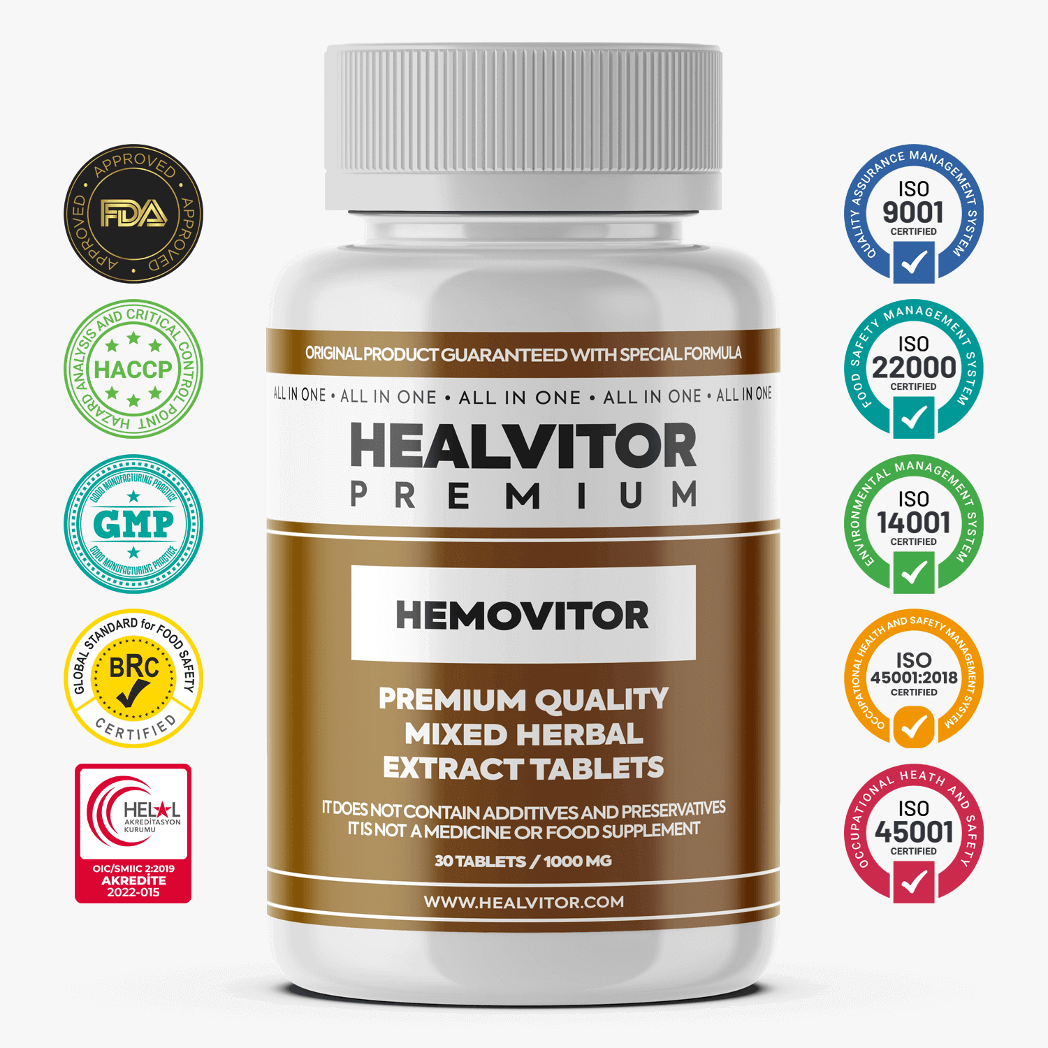 HEMOVITOR-1.png <b>Supretol Premium </br> Hemovitor 30 Tablet</b> </br></br>Hemoroid İlacı, Basur, Anal Fissür, Makat Çatlağı, Hemoroid Ağrısı, Kanaması, Meme Kurutma, Kabızlık Giderme Tedavisi - Görsel 1