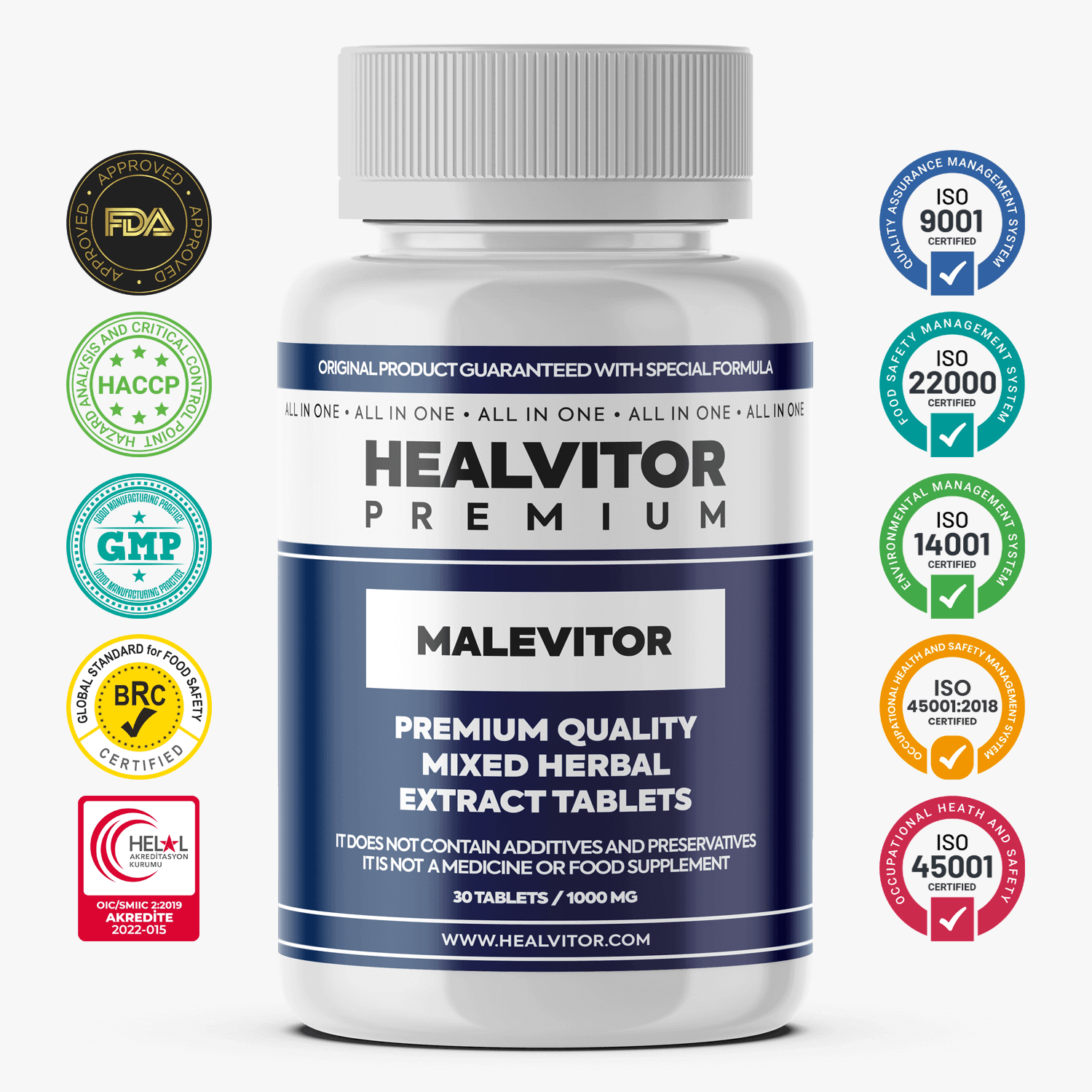 MALEVITOR-1.png <b>Supretol Premium </br> Malevitor 30 Tablet</b> </br></br>Ereksiyon İlacı, Ereksiyon Sağlayıcı, Sertleştirici, Penis Kaldırıcı, Erken Boşalma Önleyici, Geciktirici, İktidarsızlık, Ereksiyon Kaybı ve Cinsel İsteksizlik Tedavisi - Görsel 1