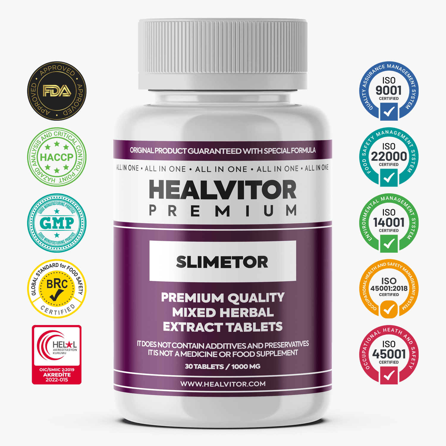 SLIMETOR-1.png <b>Supretol Premium </br> Slimetor 30 Tablet</b> </br></br>Zayıflama İlacı, Kilo Verme, Bölgesel İncelme, Ödem Atma, Yağ Yakma, İştah Kapatma, Kabızlık, Sindirim, Detox Tedavisi - Görsel 1